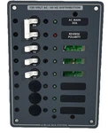 Blue Sea Systems 8027 Metal Ac Main Panel - + 6 Positions New Open Box. Price: $199.99.