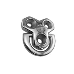 Pt Forged Folding Pad Eye - Polished 316 Stainless Steel 1/4" Marine Grade New. Price: $36.00.