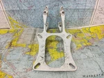 Boaters' Resale Shop Of Tx 2601 1005.05 Edson Mast Mount Radar Bracket W Feet Used. Price: $165.94.