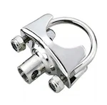 Harken 061 Sailboat Stainless Steel 3/8" Post X 7/8" Or 1" Stanchion Mount Base New. Price: $42.95.