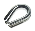 Qmh 414S-10 Boat Marine Heavy Duty 316 Stainless Steel 3/8" Wire Rope Thimble New. Price: $12.95.