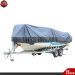 Waterproof Trailerable Boat Cover 11-22FT Fishing V-hull Tri-hull Runabout 210D New. Price: $27.80.