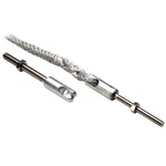 C. Sherman Johnson Eye W/threaded Stud: 1/4" -28 X 2-1/2" Rh W/splice New. Price: $39.99.