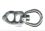 Tylaska T20 Snap Shackle With Large Bail Stainless Steel TY1020-L New. Price: $300.00.