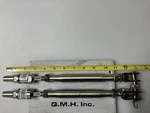 Qmh Marine 316 Stainless Steel 1/4" Cable Toggle & Swageless Turnbuckle Sailboat New. Price: $130.00.