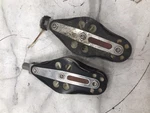 88 Schock 35 Sailing Ronstan RF856 Fiddle Blocks Pulleys Used. Price: $75.00.