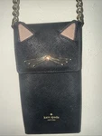 Kate Spade New York Cat North South Phone Crossbody Bag Retired 2018 Pre-owned. Price: $70.00.