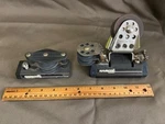 Harken Jib Track Car SETS--1 1/4 Inch 27 Mm End Controls And Line Pulleys Used. Price: $475.00.