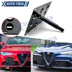 Bumper Black Tow Hook License Plate Mount Bracket For 2017-UP Alfa Romeo Giulia New. Price: $21.99.