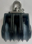 Harken 57MM Triple Pulley Block Sailing Mainsheet Classic Used. Price: $47.73.
