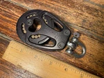 Harken 57MM Black Magic Single Block 1/2" Line 2,500# Swl Model 3215 Used. Price: $125.00.