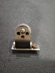 Schaefer Double Line Stainless Steel 1' Track Genoa Car With Spring Pin Stop Used. Price: $100.00.