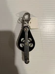 Schaefer #300-05 Ball Bearing Swivel Block With Becket- New Sailboat Pulley. Price: $59.00.