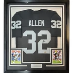 Framed Facsimile Autographed Marcus Allen 33X42 Black Reprint Laser Jersey New. Price: $374.99.