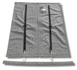 Hobie 18 3PC Trampoline For Boats Without Wings - TEX90 Grey Mesh + Lacing Lines New. Price: $490.37.
