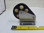 Schaefer Turning Block - S.s., Aluminum, Delrin Used For 1/2 Inch Line. Price: $29.95.