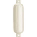 Polyform G-4 Twin Eye Fender 6.5" X 22" Metallic White New. Price: $55.95.