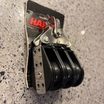 Harken 129 38MM Big Bullet Triple Block. New Condition Original Packaging.. Price: $69.00.