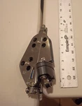 Schaefer Marine 705-75 Stainless Fiddle Block With Cam Cleat & Becket New. Price: $275.00.