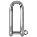 Wichard 1413 Sailboat Marine 316 Stainless Steel 1/4" Captive Pin Long Shackle New. Price: $37.95.