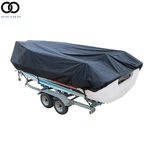 Waterproof Trailerable Boat Cover Fishing V-hull Runabout Black 14-16FT Neuf. Price: $44.26.