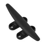 Schaefer 70-06 Sailboat Marine Four-hole Deck Black 6" Aluminum Cleat New. Price: $69.95.