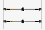 Front Hel Brake Lines For Seat Leon 1.8 Cupra Brembo Calipers (2003-2005) New. Price: $80.34.