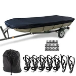 Lablt For Jon Boat Cover 210D 12FT-18FT Beam Width Up To 75INCH New. Price: $25.31.