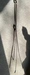 41 1/2 Steel Tri Mount Lightning Rod Bracket Primitive Steampunk Barn Decor For. Price: $15.00.