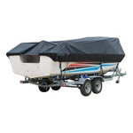 Boat Cover 600D Marine Grade 96" Uv-block For V-hull 17-19' New. Price: $40.17.