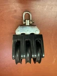 Lewmar 80MM Triple Block New Old Stock. Price: $265.00.
