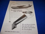 1952: Saunders Roe SR.45 Princess "nimonic 80 Blade" 1-PAGE Sales AD..(663RR) Very. Price: $9.99.