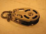 Harken 3129 75MM Ss Single Block Ulc Universal Head Heavy Duty 5000 # Swl New. Price: $450.00.