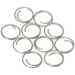 Barton Ss Large Split Rings 14MM 10-PK #60191 New. Price: $6.48.