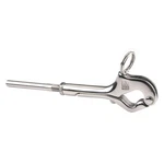 Sherman Johnson 21-884 Stainless Steel 1/8 Life Line Over Center Pelican Hook New. Price: $89.95.