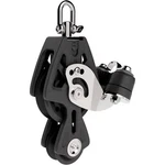Lewmar 29927239BK Synchro Marine Single Fiddle Block With Becket And Cam, 72MM New. Price: $136.04.
