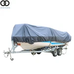 Waterproof 20-22FT Boat Cover Trailerable Fishing Ski Bass V-hull 210D Gray 1PC New. Price: $28.29.