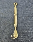 Suncor Stainless S0154-JE13 316 Steel Jaw & Eye Turnbuckle 1/2" New. Price: $61.87.
