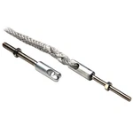 C. Sherman Johnson 20-62 Splice Eye W/threaded Stud: 1/4" -28 X 2-1/2" Rh New. Price: $37.83.