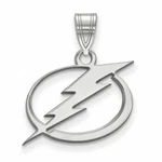 Sterling Silver Nhl Tampa Bay Lightning Medium Pendant New. Price: $80.42.