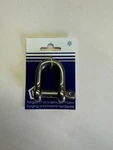 Wichard Marine #1405 Captive Pin Shackle - Diameter 10MM 13/32" Stainless New. Price: $25.00.