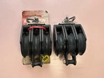 New Pair Of Harken Marine 57MM Cam Airblocks Ball Bearing Pulley. Price: $240.00.