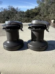 Vintage Stock Barlow 19 Self Tailing Winch Polished Bronze Drum Used. Price: $500.00.