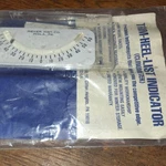 Vintage New Old Stock. Trim Heel List Indicator Rieker Instrument Co Clinometer. Price: $74.99.