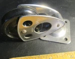 Rwo Single Block W. R182 Stainless Sheaves And Unused. Price: $22.00.