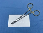 Symmetry 36-1015 Halsey Needle Holder, 5.25", Tungsten Carbide, Germany Used. Price: $30.31.