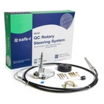 Seastar SS13708 Safe-t Qc Rotary 8FT Outboard Steering Kit Teleflex Marine New. Price: $212.91.