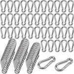 Heavy-duty Carabiner Clip 1.57" 5.5", Black/silver Spring Snap Hook, Quick New. Price: $47.45.