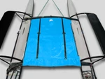 Hobie 18 Bias Cut Trampoline For Boats With Wings - TEX90 Blue Mesh + Lace New. Price: $533.13.