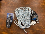 Schaefer 4:1 Purchase System Fiddle Block #504-51 W/ Snap Shackle... Used. Price: $264.95.